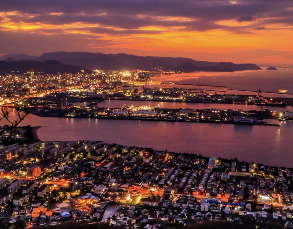 屋島　夜景