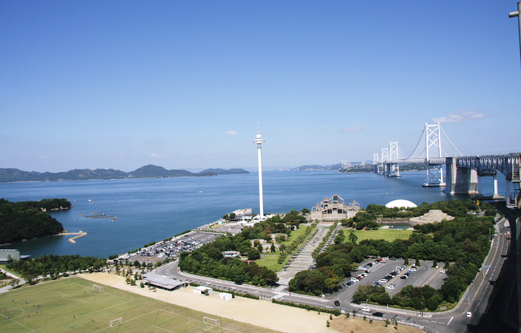 瀬戸大橋記念公園　観光