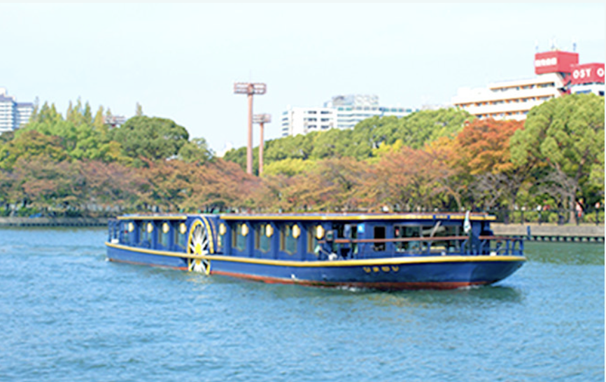 大阪水上バス　デート