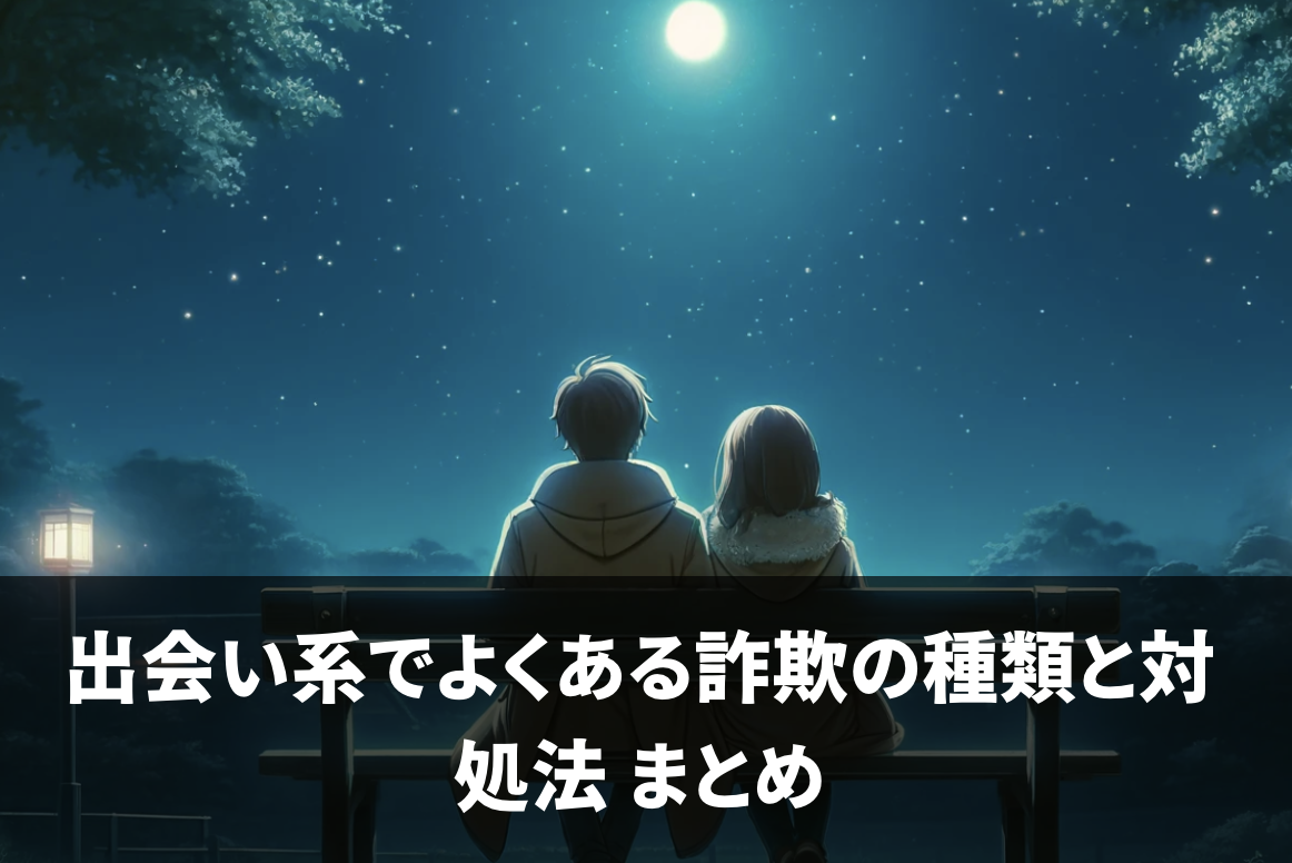 出会い系でよくある詐欺の種類と対処法